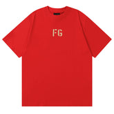 Fear Of God "FG" Logo Printd  T-Shirts